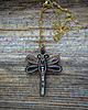 wisiory Ważka - naszyjnik soutache 5