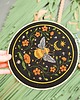Ozdoby na ścianę Nocna pszczoła, haft w tamborku 20 cm 4