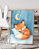 plakaty Plakat Lisek na poduszce II 3