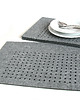 podkładki do kuchni podkładki w kropki 40x30 poziom 4szt szare 1
