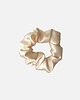 gumki do włosów Jedwabna scrunchie gumka frotka midi szampańska 2