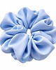 gumki do włosów Scrunchie baby blue - bo Twoje włosy też chcą luksusu 1