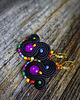 kolczyki soutache Kolorowe Lentinki- kolczyki soutache 3