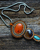 wisiory Jesienny wisior soutache 5