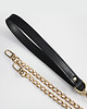 torebki różne Pasek z łańcuszkiem do torebki czarny 15 mm 2