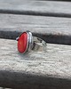 pierścionki - różne Red - pierścionek regulowany 3