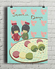 plakaty Dango - plakat fine art 50x70 cm 2