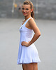 sukienki mini damskie Sukienka sportowa z szortami ANGEL 2