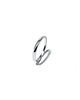pierścionki srebrne SIS/ glossy silver ring 3