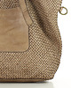 torby na ramię Torebka pleciona damska skórzany shopper bag - beż taupe 3