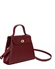 torebki do ręki Torebka skórzana MELANIE - BURGUND 1
