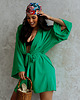 bluzki kimonowe damskie Kimono FUERTA  GREEN 2