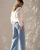 bluza bez kaptura damska Soft Spot / kremowa ciepła bluza basic 4