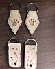 breloki Brelok skórzany handmade, zestaw 2 szt.Skóra licowa 4