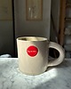 kubki i filiżanki Duży Ceramiczny Minimalistyczny Kubek Różowy Summer 500 ml 1