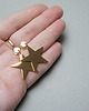 kolczyki pozłacane Alloys Collection  /Star gold/ - kolczyki 3