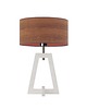 lampy stołowe Drewniana lampka nocna w stylu scandi CLIO ECO z designerskim kloszem z forniru 9