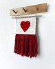 makramy Makatka "red love". 1
