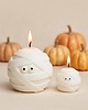 świeczniki i świece Mumie w Kaszmirze - zestaw 2 świec sojowych na Halloween 1