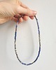 chokery Naszyjnik choker NEO lapis lazuli, jaspis niebieski, dalmatyński, hematyt 2