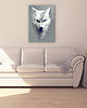 obrazy Obraz - Biały wilk - wydruk na płótnie 1