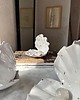 pojemniki na biżuterię Ceramiczna muszelka w złote ciapki na biżuterię prezent dla niej 8