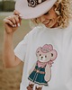 t-shirt damskie T-shirt oversize Kowboj Teddy dla mamy 2