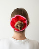 gumki do włosów Scrunchie red 1