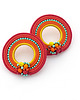 kolczyki soutache Słoneczne koła 1