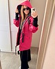 kurtki damskie Parka SNOW Magenta 1