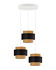 lampy wiszące Kaskadowa lampa wisząca w stylu boho PUEBLO BOHO 3-płomienna 5