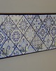wieszaki Drewniany wieszak na klucze w stylu azulejo 3