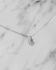srebrne naszyjniki Rhodium Plated Pineapple Necklace 1