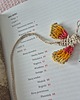 notatniki i albumy Zakładka do książki Mol Książkowy handmade z bawełny 6