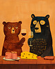 plakaty Plakat - Bears on a date 2