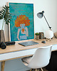 plakaty Rafa koralowa - plakat fine art, giclee 1