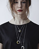 wisiory LABEL mini / satin silver necklace 2