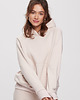 bluza z kapturem damska Bluza hoodie KOLLY Oat Milk damska 3