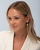 bransoletki - inne Złote kolczyki z błękitną żywicą jubilerską Paraiso Azelina 2