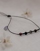 bransoletki z kamieni naturalnych Bransoletka dla Skorpiona - Granat Agat Jaspis Obsydian 3