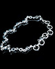 bransoletki srebrne Surowe diamenty 6