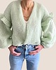 kardigany damskie Kardigan mięta 2