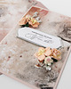 kartki scrapbooking Kartka ślubna z ozdobną kopertą 2