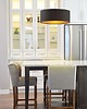 lampy wiszące Nowoczesna lampa wisząca LED do salonu SINTRA GOLD z abażurem 60 cm 5