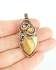 wisiory Jaspis krajobrazowy wisiorek wire wrapping 2