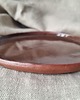 patery i talerze Talerz ceramiczny brąz - 17 cm 1
