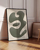 plakaty Plakat green abstract no.3 2
