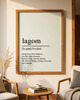 plakaty PLAKAT Lagom definicja typograficzny 4