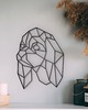 Ozdoby na ścianę Cavalier king charles spaniel - 3d pies geometryczny - dekoracja na ścianę 4