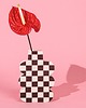 wazony Drewniany wazon dekoracyjny Check Mate 1